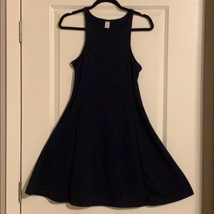 Old Navy fit-to-flare sleeveless dress.